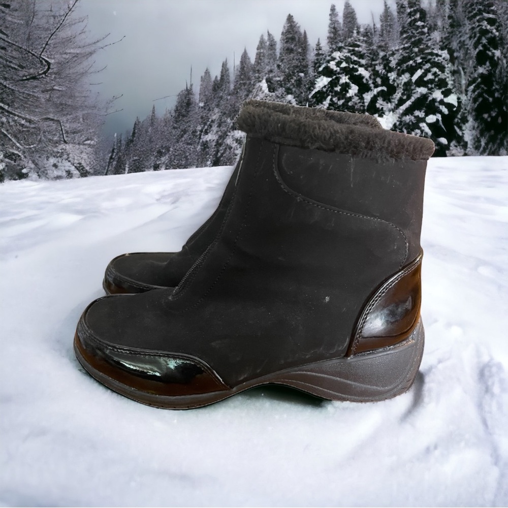 Khombu Addison Women’s All Weather Boot, Black size : 8M